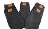4 Pack Of Black LEVI'S | Regular Fit | Zip Fly Jeans - Waist 34 - Length 30