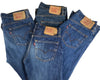 4 Pack - Vintage LEVI'S Classic Blue Zip Fly Jeans - Waist 28 - Length 32 - Vintage Superstore Online