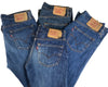 4 Pack - Vintage LEVI'S Classic Blue Zip Fly Jeans - Waist 33 - Length 30 - Vintage Superstore Online