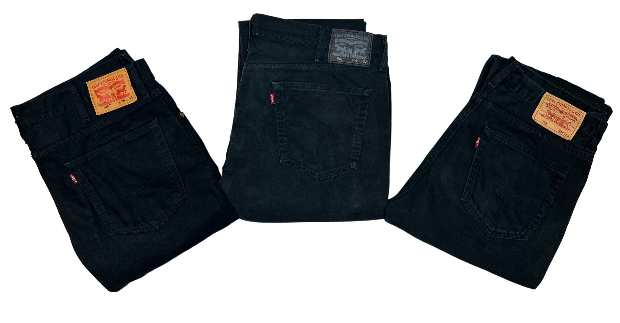 Vintage Levi's Black Jeans - Waist 28 - Length 30 - Vintage Superstore Online